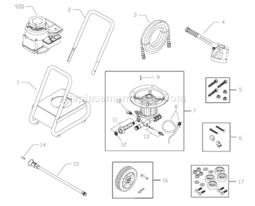Part Location Diagram of 194141GS Briggs and Stratton Bag, Accessory, String